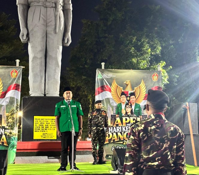 
					Peringati Hari Kesaktian Pancasila, Ansor-Banser Surabaya Gelar Apel dan Doa Bersama